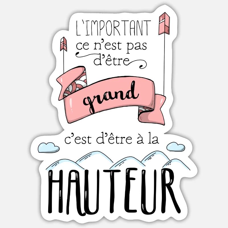 Sticker taille S (10 x 10 cm) - 