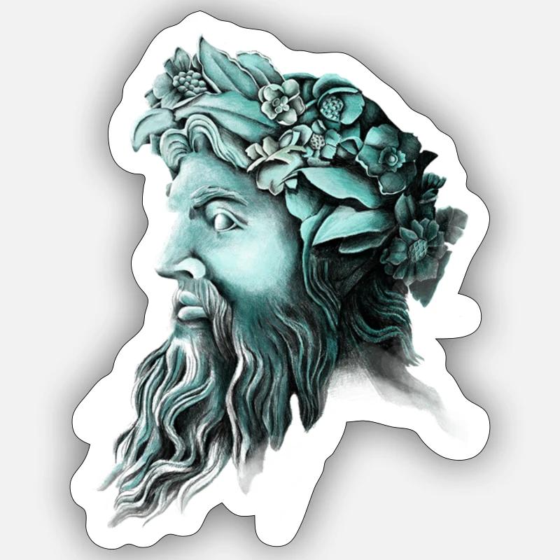 ZEUS Sticker Größe S (10 x 10 cm)
