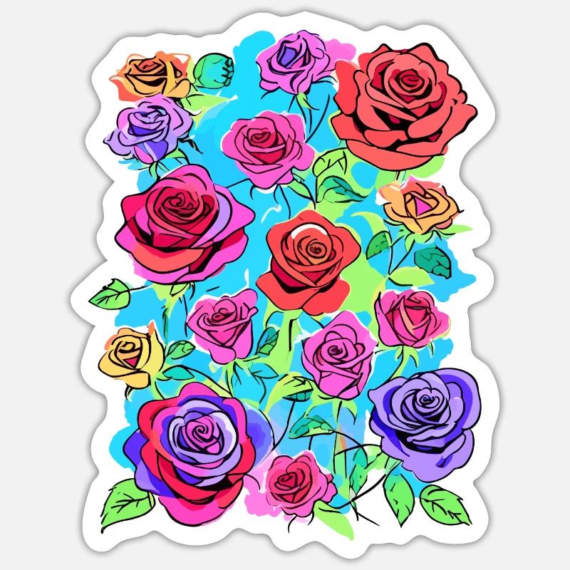 Sticker Größe S (10 x 10 cm) - 