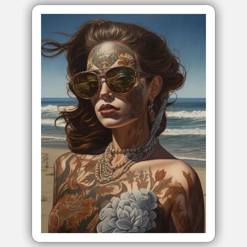 Sticker Größe S (10 x 10 cm) - 