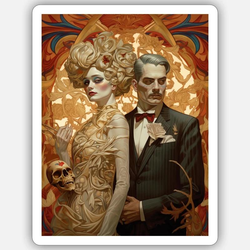 Sticker Größe S (10 x 10 cm) - 