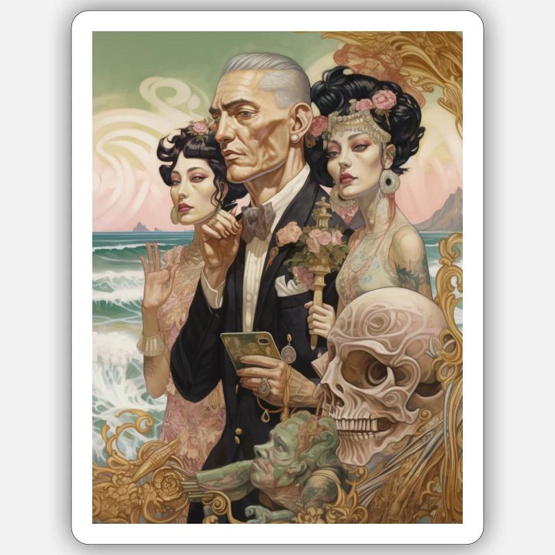 Sticker taille S (10 x 10 cm) - 