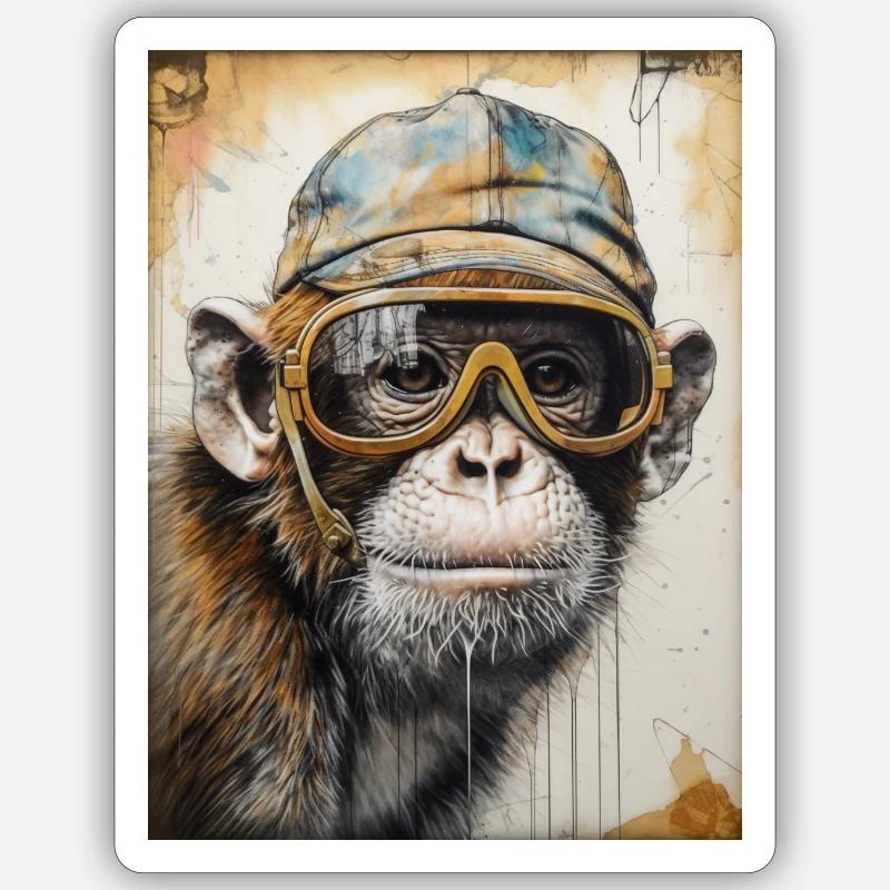 Sticker taille S (10 x 10 cm) - 