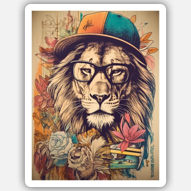 Sticker taille S (10 x 10 cm) - 