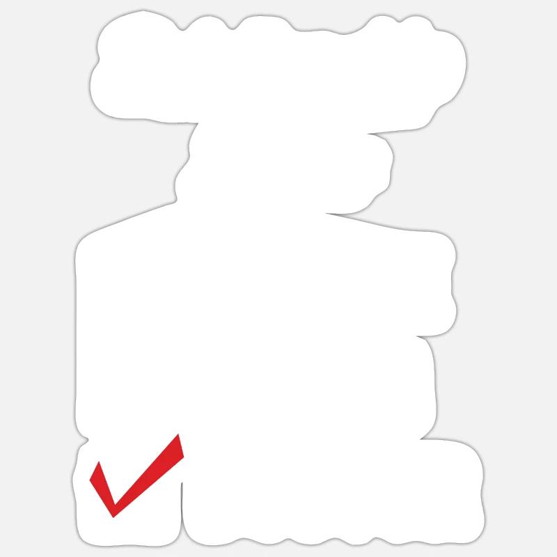 Sticker Größe S (10 x 10 cm) - 