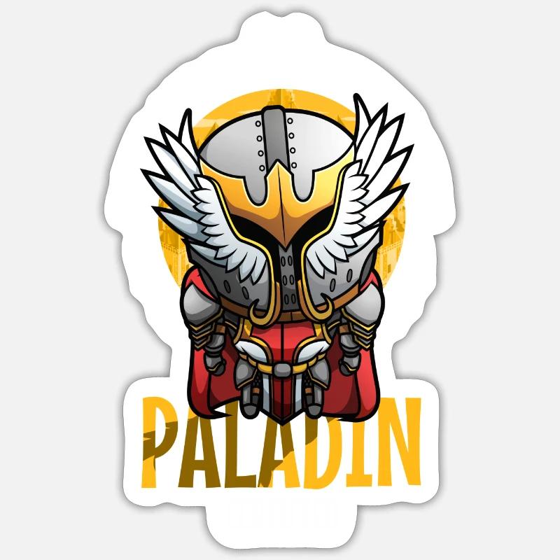 Paladin Certified Sticker taille S (10 x 10 cm)