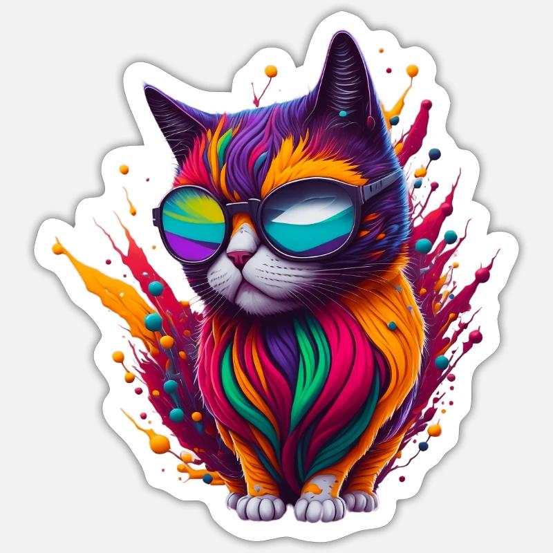 Sticker taille S (10 x 10 cm) - 