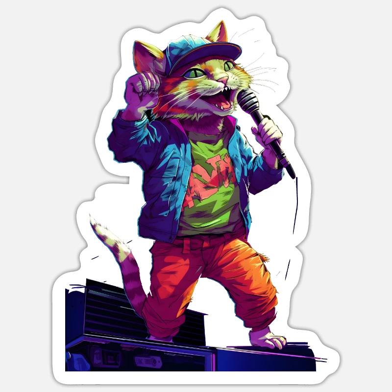 Sticker Größe S (10 x 10 cm) - 