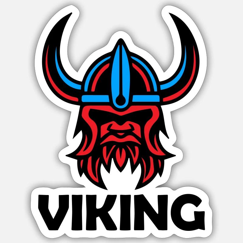 vikings Sticker size S (10 x 10 cm)
