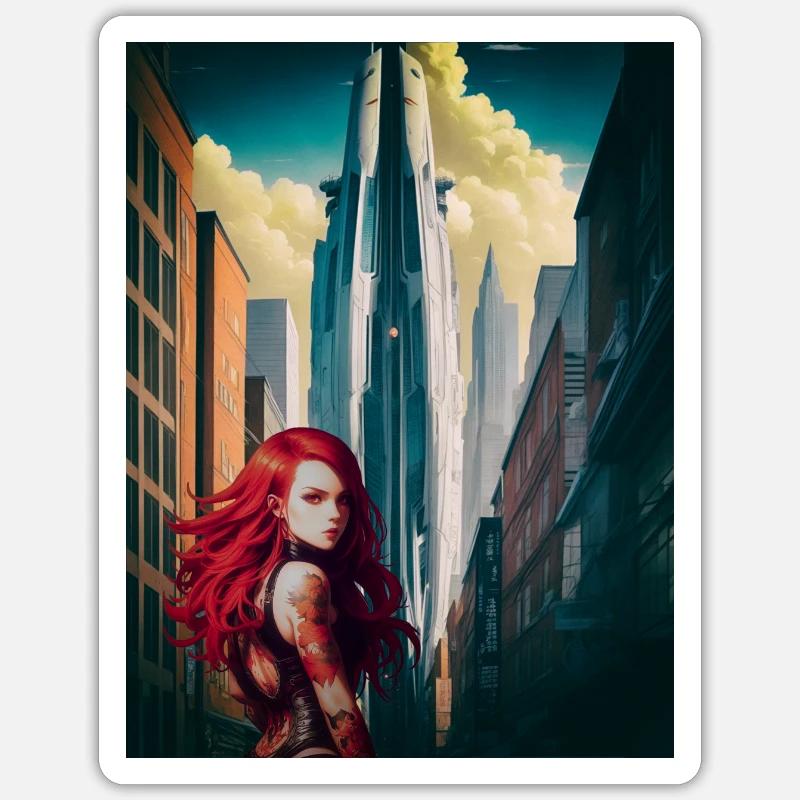 Sticker Größe S (10 x 10 cm) - 