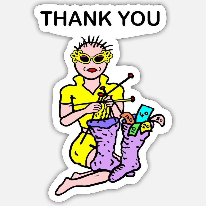 Sticker taille S (10 x 10 cm) - 