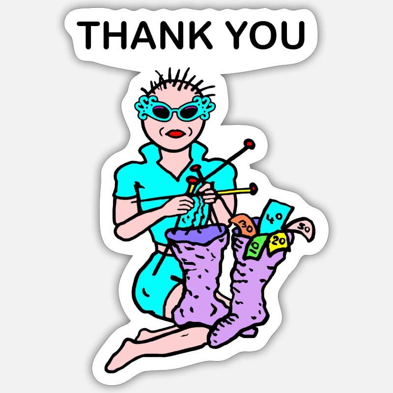 Sticker size S (10 x 10 cm) - 