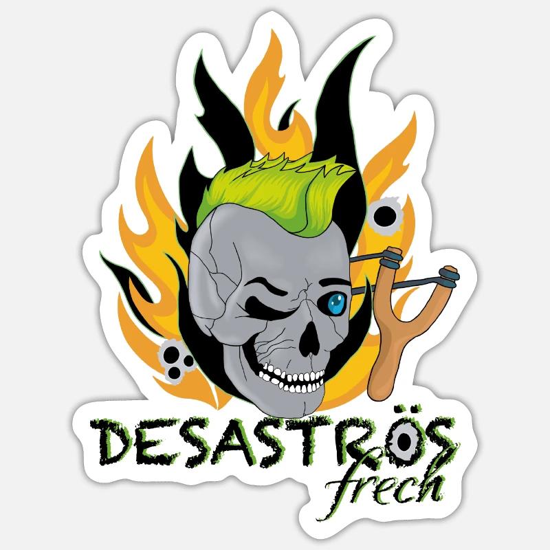 Sticker Größe S (10 x 10 cm) - 