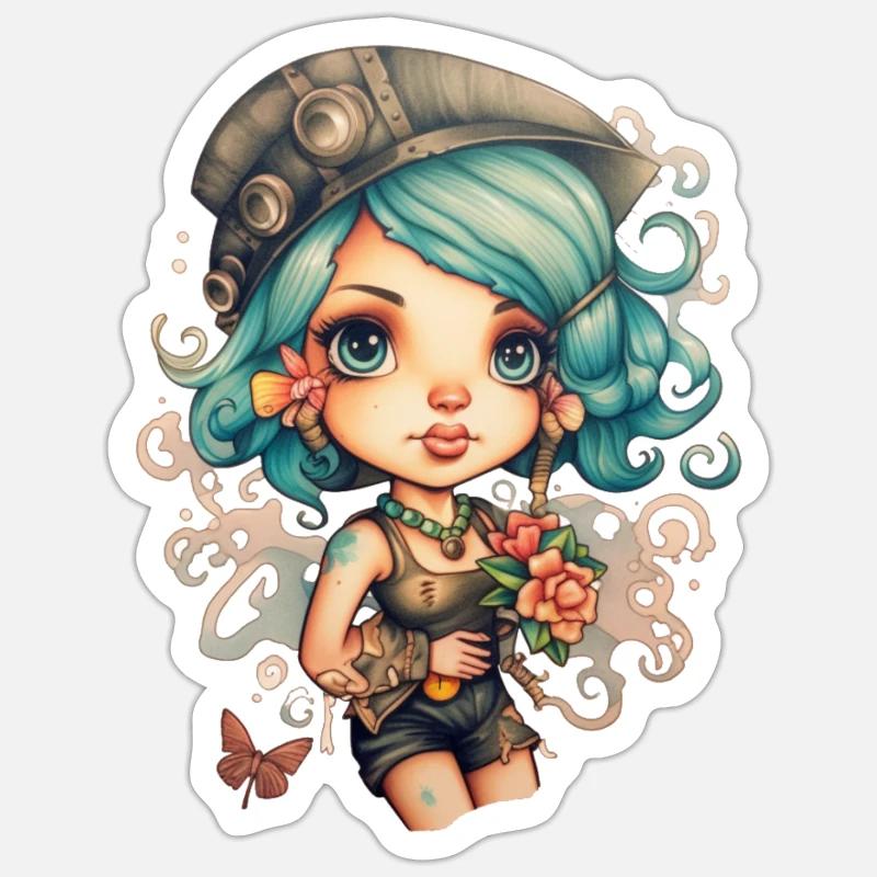 Sticker taille S (10 x 10 cm) - 