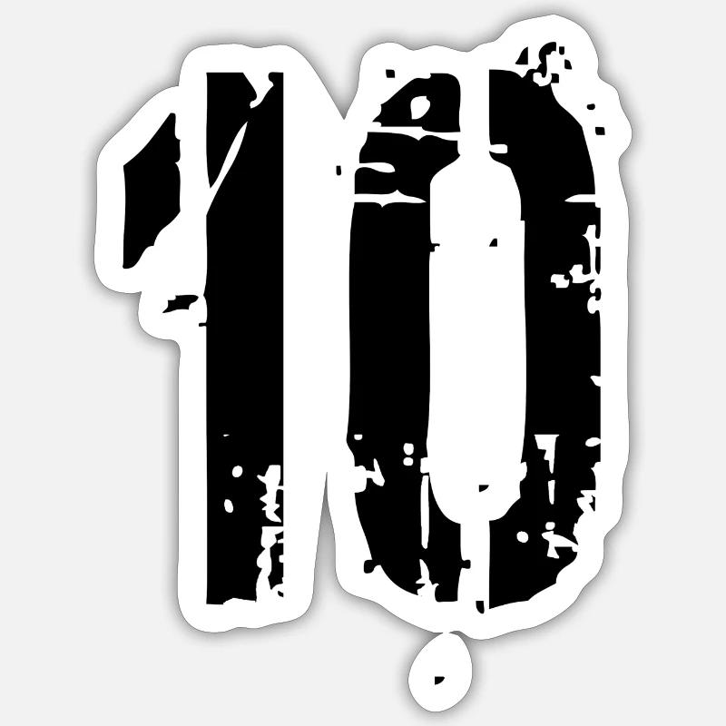 Sticker taille S (10 x 10 cm) - 