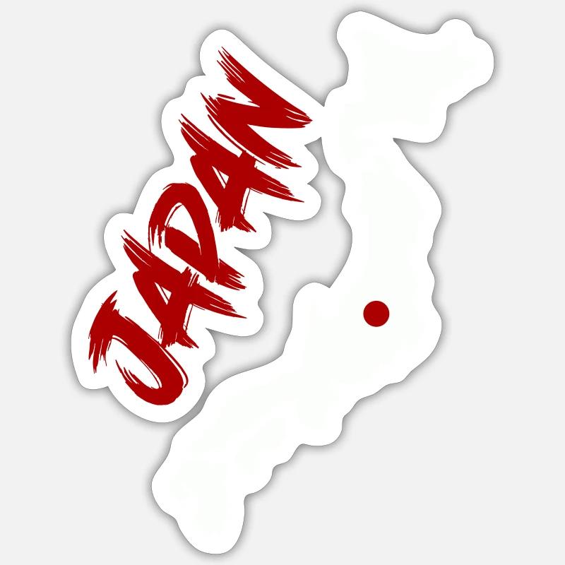 Japan Sticker size S (10 x 10 cm)
