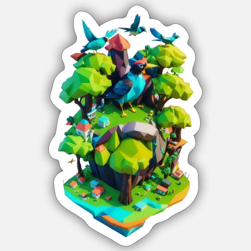 Sticker taille S (10 x 10 cm) - 