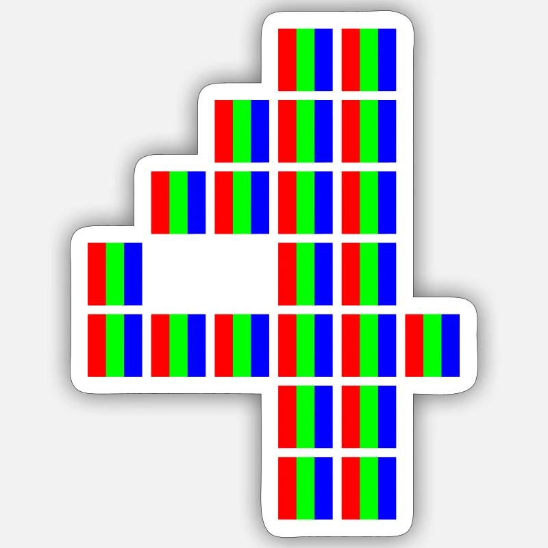 Sticker Größe S (10 x 10 cm) - 