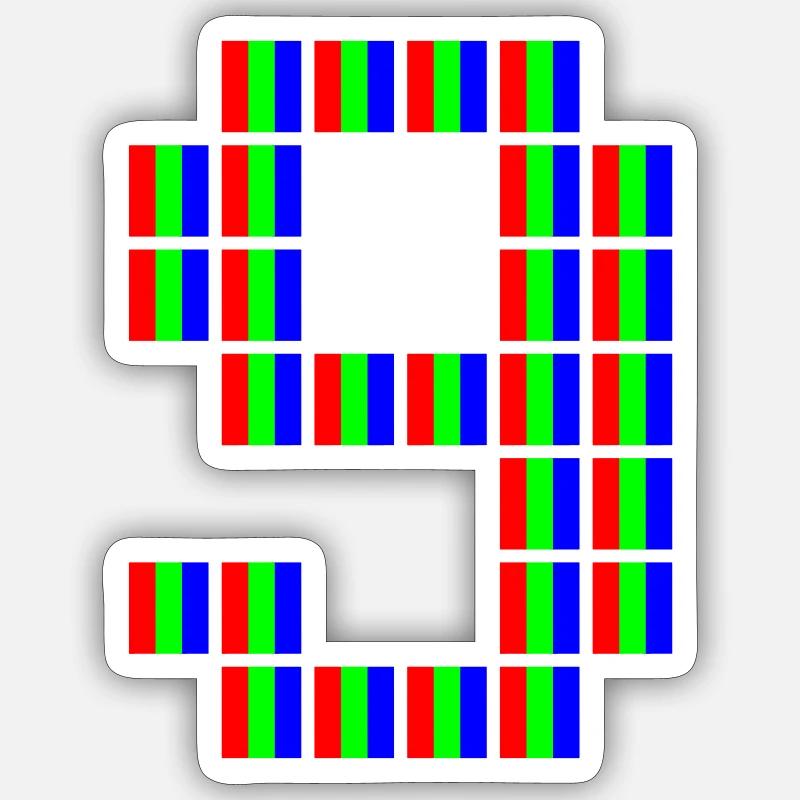 Sticker Größe S (10 x 10 cm) - 