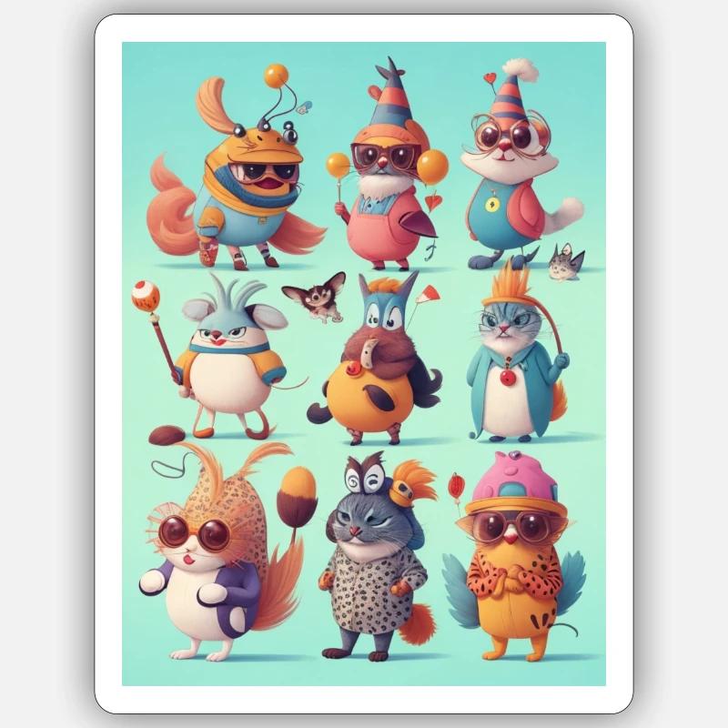 Sticker size S (10 x 10 cm) - 