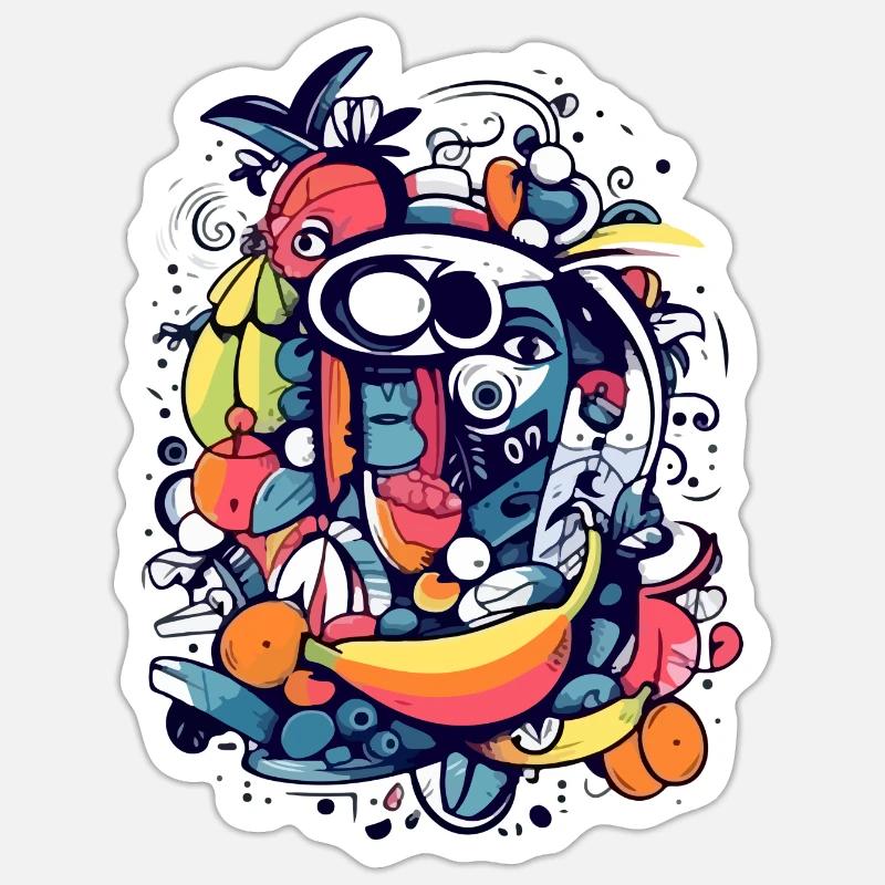 Sticker taille S (10 x 10 cm) - 
