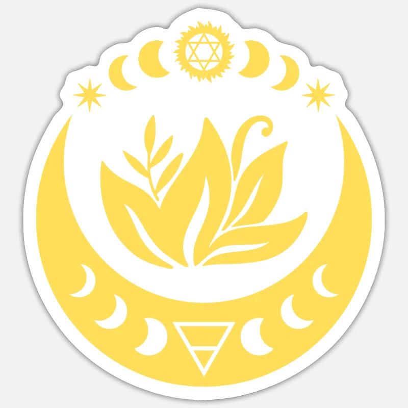 Esoteric Harmony Symbol Sticker size S (10 x 10 cm)