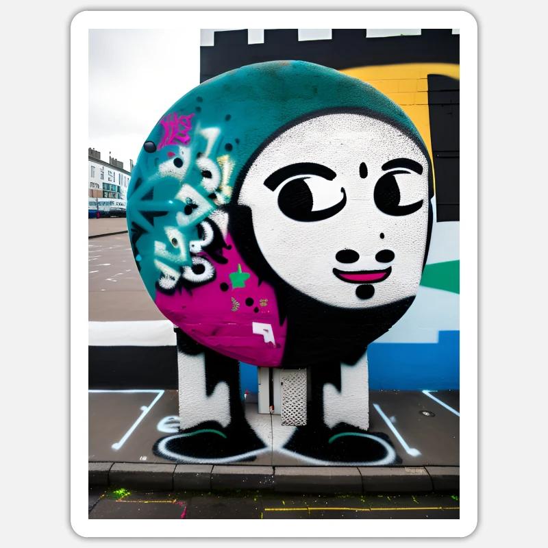 Sticker taille S (10 x 10 cm) - 