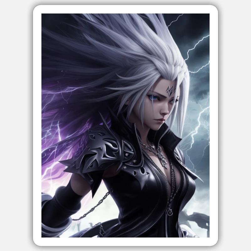 AI 3D Version 41 Sticker Größe S (10 x 10 cm)