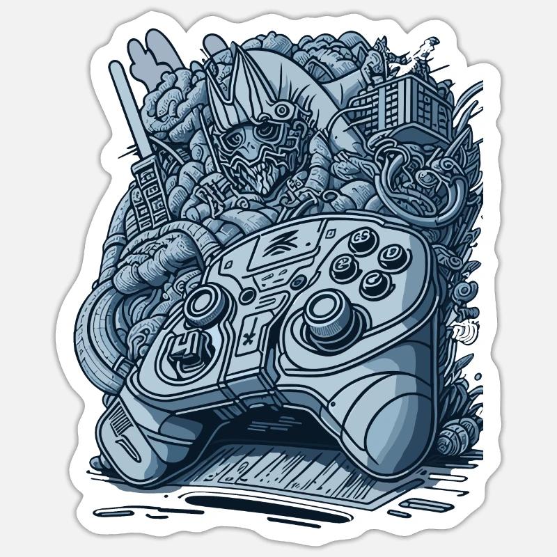 Scrap controller Sticker size S (10 x 10 cm)