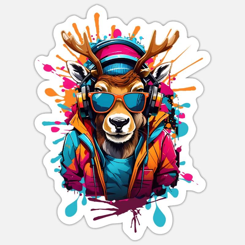 Sticker taille S (10 x 10 cm) - 