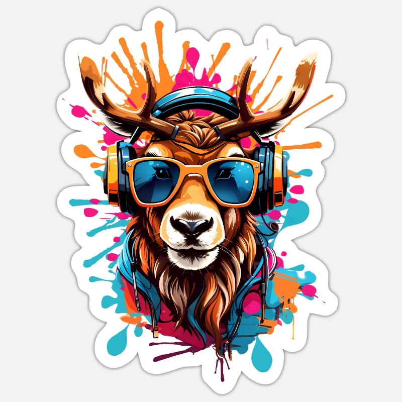 Sticker taille S (10 x 10 cm) - 