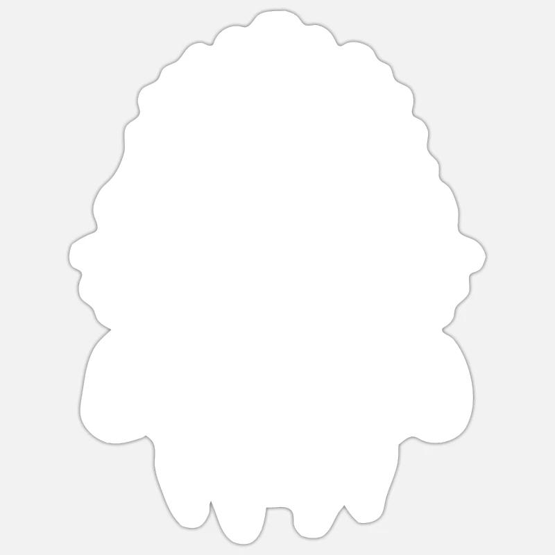 Chieftain - Sticker size S (10 x 10 cm) - white matte