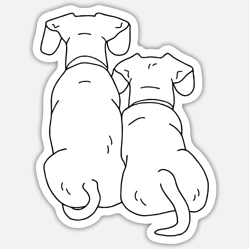 Sticker Größe S (10 x 10 cm) - 