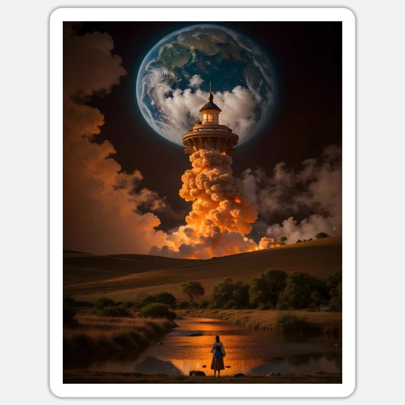 Sticker taille S (10 x 10 cm) - 