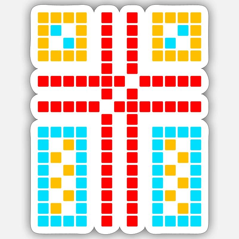 Sticker taille S (10 x 10 cm) - 