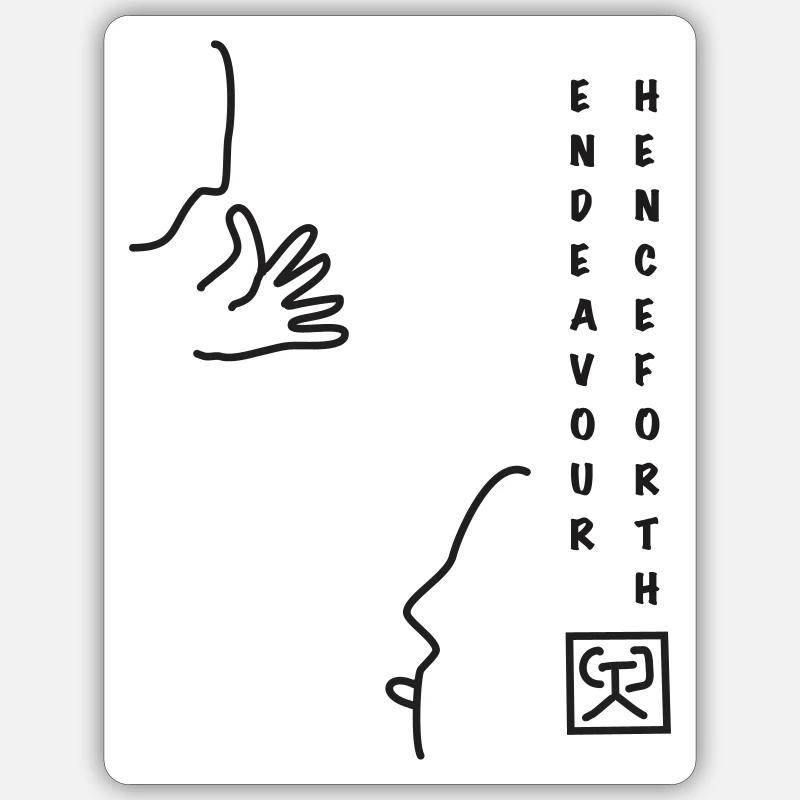 Sticker size S (10 x 10 cm) - 