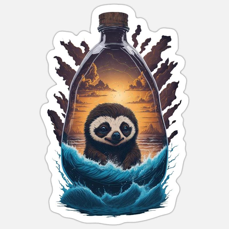 Sticker Größe S (10 x 10 cm) - 