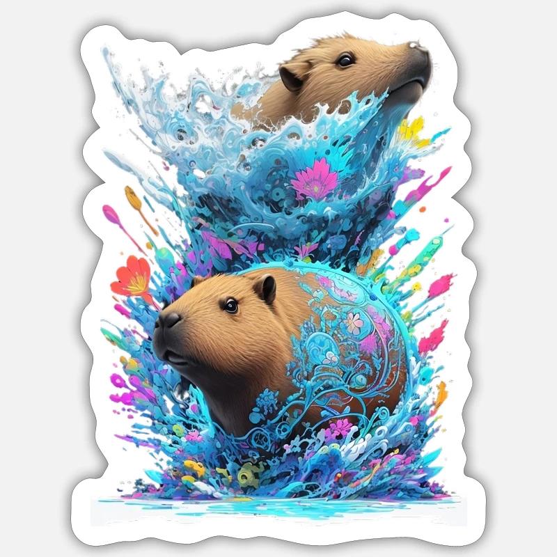 Sticker taille S (10 x 10 cm) - 