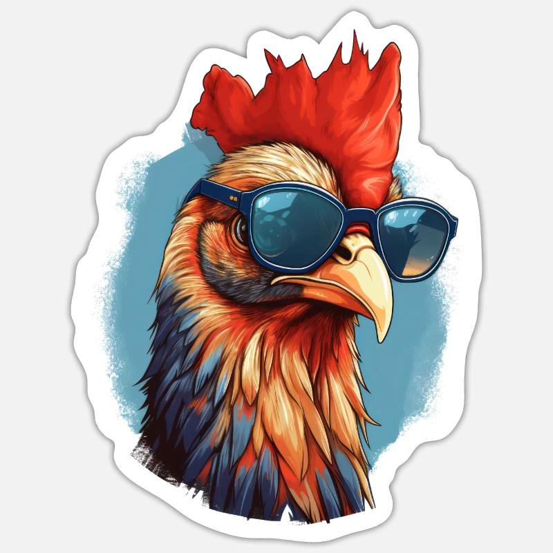 Sticker taille S (10 x 10 cm) - 