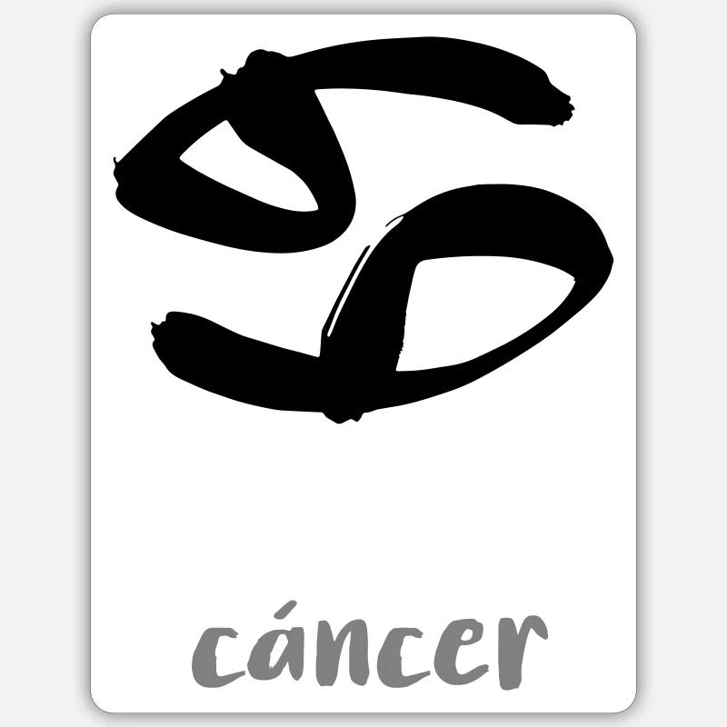 Sternzeichen-Krebs Sticker Größe S (10 x 10 cm)