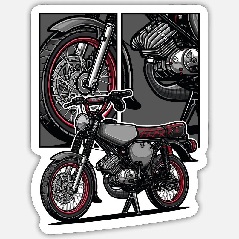 Sticker taille S (10 x 10 cm) - 