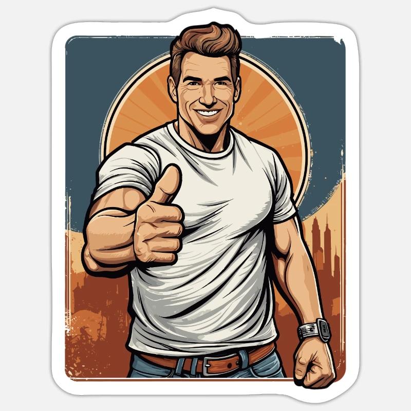 Sticker taille S (10 x 10 cm) - 