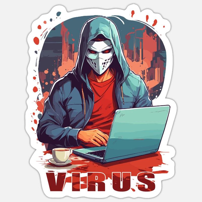 Sticker Größe S (10 x 10 cm) - 