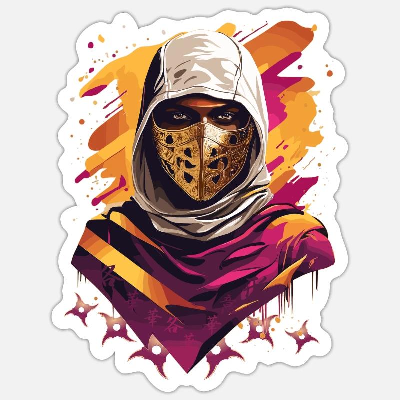 Sticker taille S (10 x 10 cm) - 