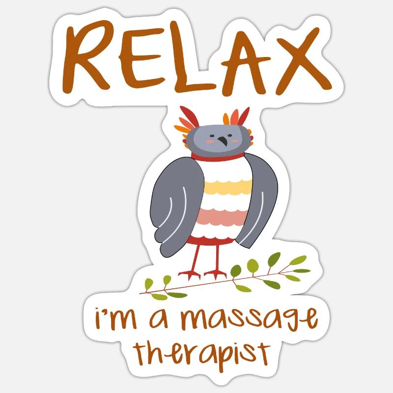 Physiotherapeut Sticker Größe S (10 x 10 cm)