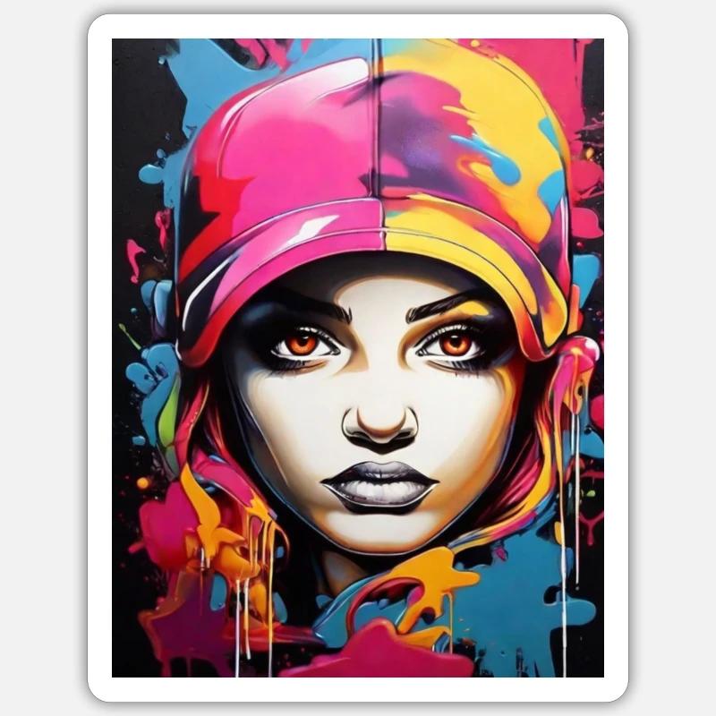 Sticker taille S (10 x 10 cm) - 