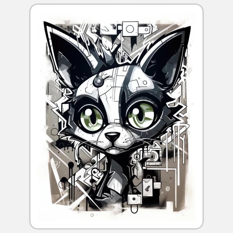 Sticker taille S (10 x 10 cm) - 