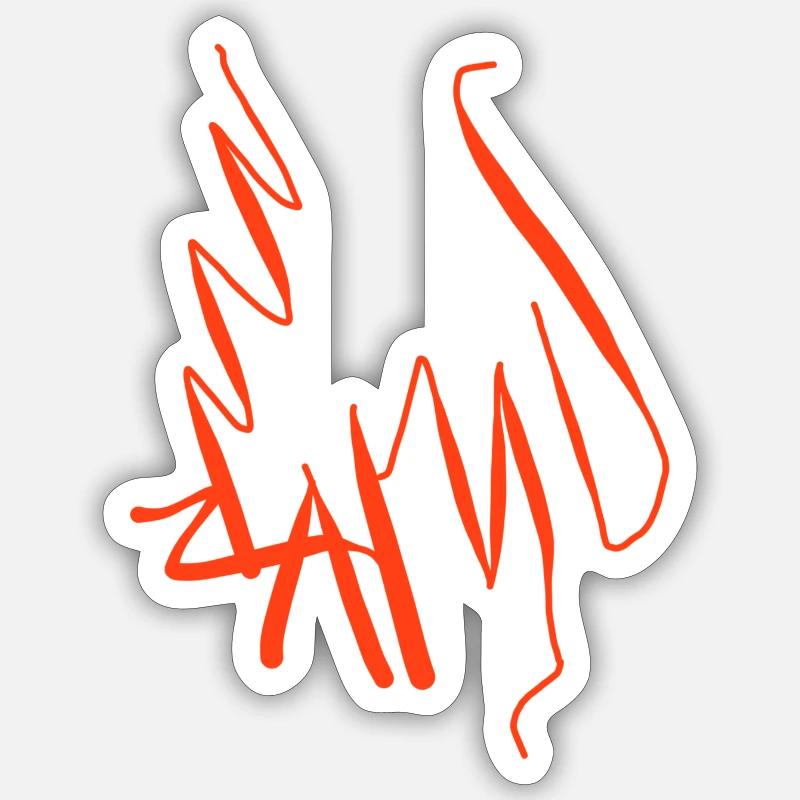 Sticker Größe S (10 x 10 cm) - 