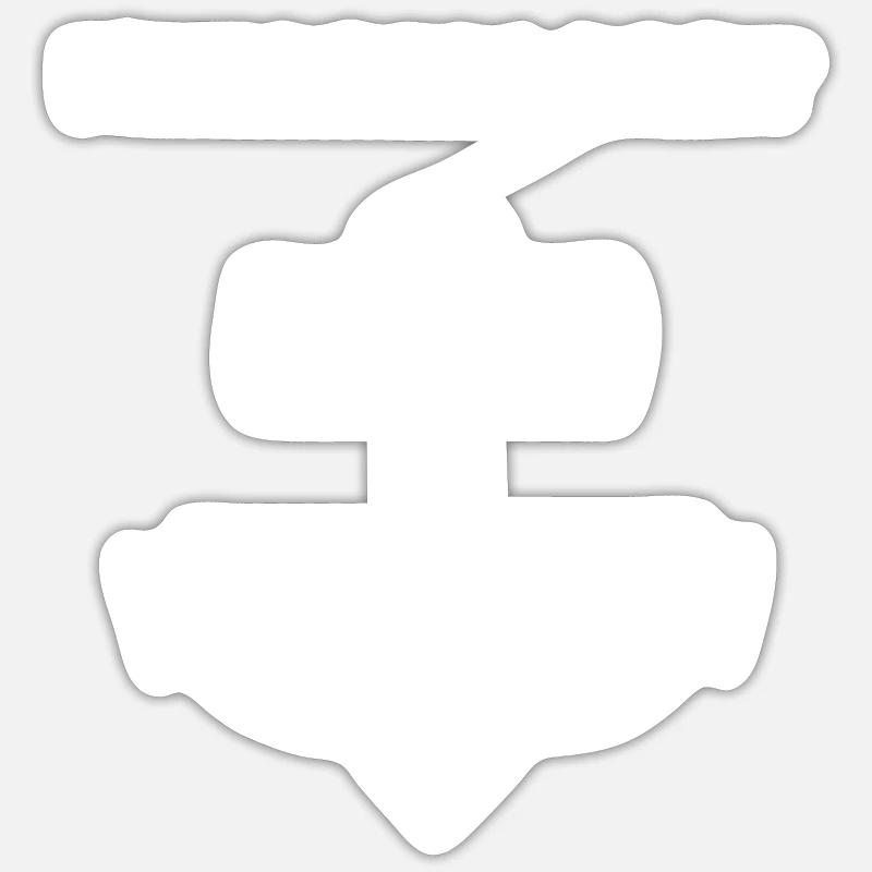 Sticker Größe S (10 x 10 cm) - 