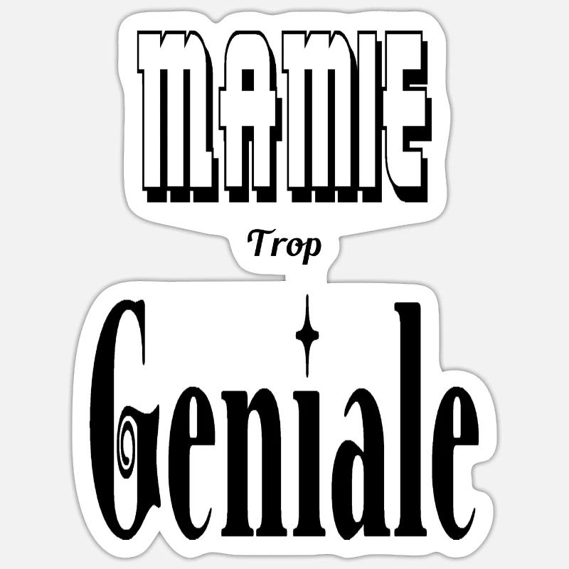Sticker taille S (10 x 10 cm) - 